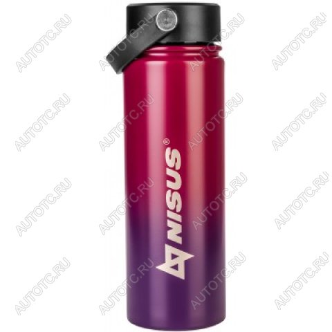 1 279 р. Термобутылка NISUS 530ML три крышки (фиолетовыйкрасный) HELIOS n.tb-022-rb  с доставкой в г. Керчь