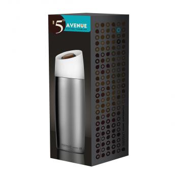 2 499 р. Термокружка THE 5TH AVENUE, 390 мл, черная ASOBU v800.06-black  с доставкой в г. Керчь. Увеличить фотографию 2