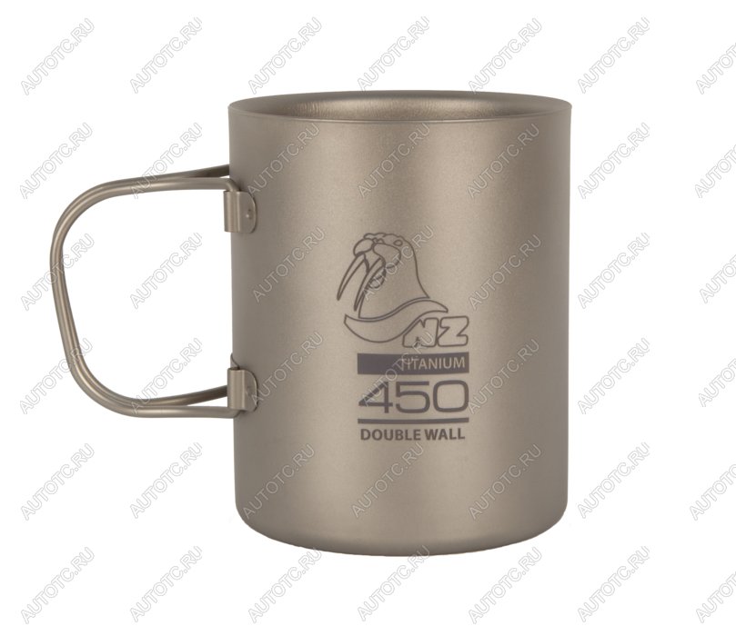 4 549 р. Термокружка титановая Kovea NZ Ti Double Wall Mug 450 мл. KOVEA tmdw450fh  с доставкой в г. Керчь