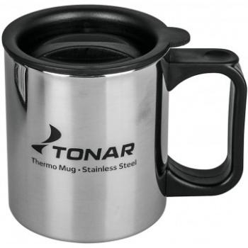 489 р. Термокружка ТОНАР 350ML с пластиковой крышкой ТОНАР t.tk-047-350  с доставкой в г. Керчь. Увеличить фотографию 1