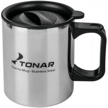 669 р. Термокружка ТОНАР 450ML с пластиковой крышкой ТОНАР t.tk-047-450  с доставкой в г. Керчь. Увеличить фотографию 1