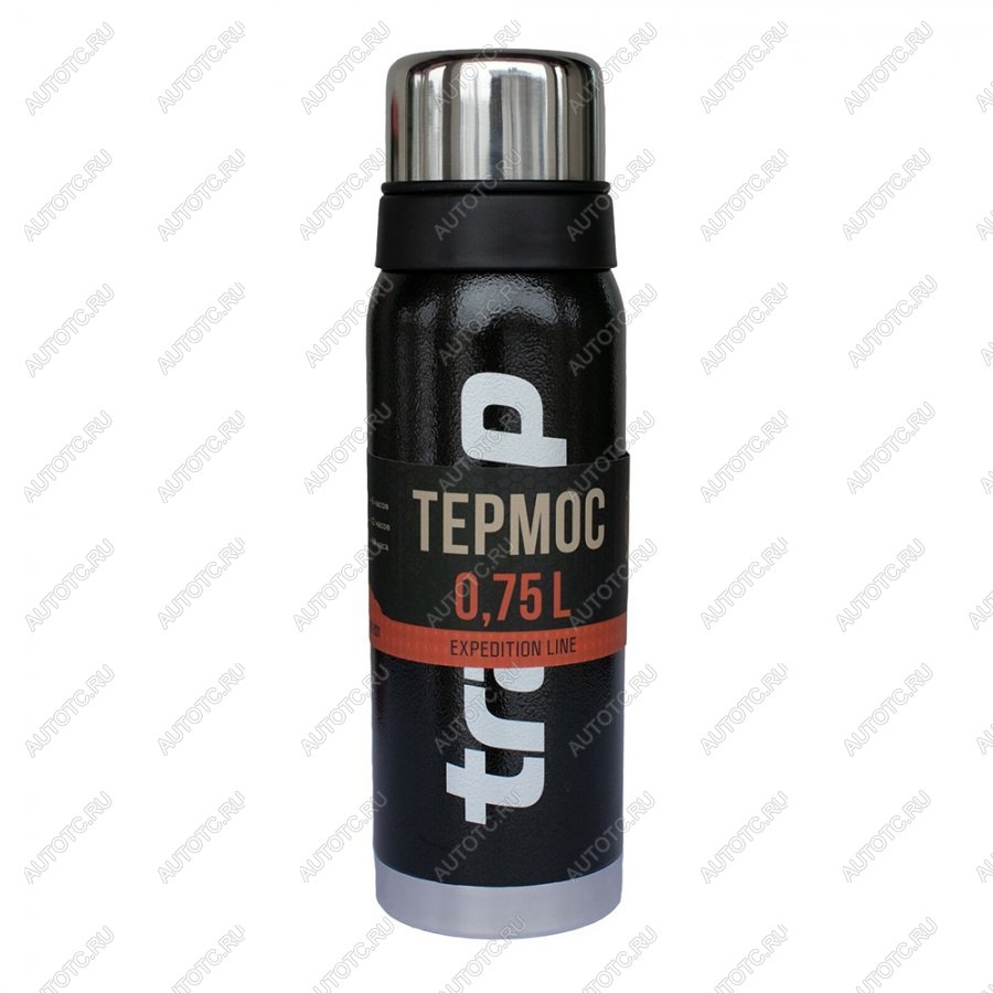 1 749 р. Термос TRAMP Expedition line 0,75 л., Черный TRAMP trc-031-9009  с доставкой в г. Керчь