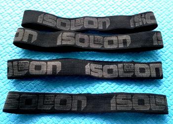 Утяжка из эластичной ленты для туристических ковров ISOLON 15 мм. черный ИЗОЛОН iz0589