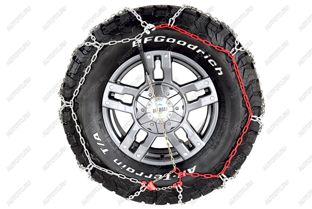 8 189 р. Цепи противоскольжения РИФ 4х4 "соты" 16 мм, 22570R17, 23560R18, 23570R16, 24565R16, 25570R15 (к-т 2 шт.) РИФ rif18-0-0000247  с доставкой в г. Керчь