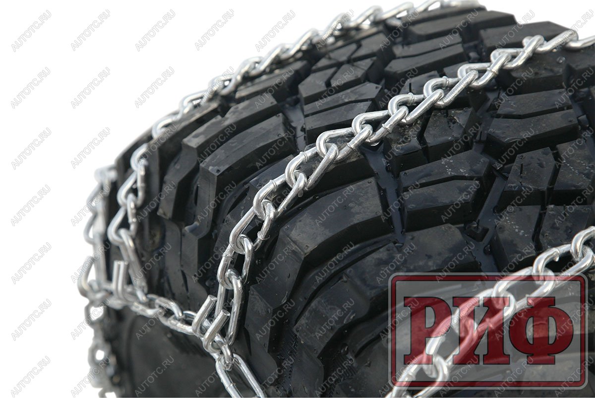 5 499 р. Цепи противоскольжения РИФ Грузовик"лесенка" 25 мм, 12.00xR20, 13.00R22,5 (к-т 2 шт.) РИФ rif18-0-0002255  с доставкой в г. Керчь