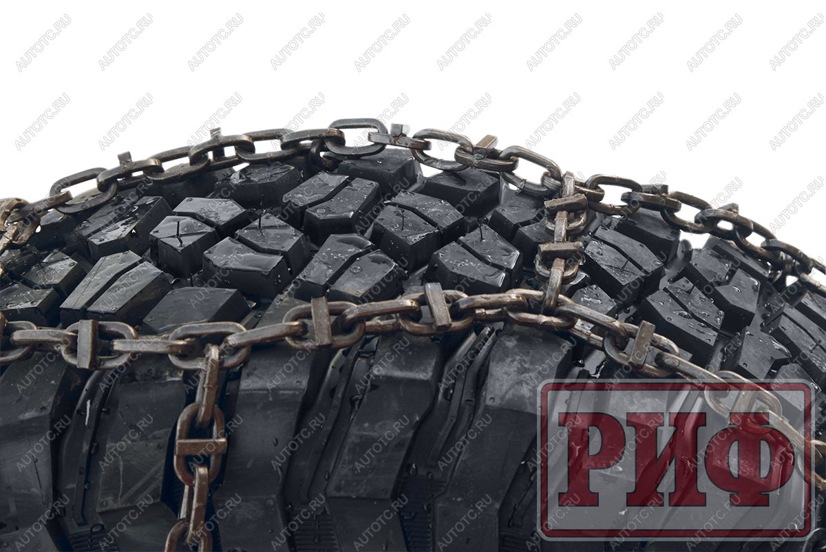 15 539 р. Цепи противоскольжения РИФ Фронтальный погрузчик "соты" 21 мм, 11.20x20 (к-т 2 шт.) РИФ rif18-0-1116ampc  с доставкой в г. Керчь
