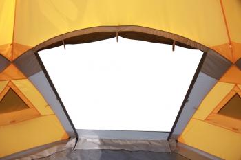56 999 р. Шатер автомат Maverick Cosmos Thermal - под отопление (желто-серый) Maverick Tent m-t-yg-010  с доставкой в г. Керчь. Увеличить фотографию 7