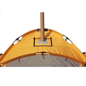 56 999 р. Шатер автомат Maverick Cosmos Thermal - под отопление (желто-серый) Maverick Tent m-t-yg-010  с доставкой в г. Керчь. Увеличить фотографию 5