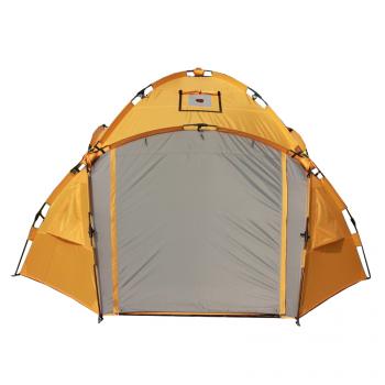 56 999 р. Шатер автомат Maverick Cosmos Thermal - под отопление (желто-серый) Maverick Tent m-t-yg-010  с доставкой в г. Керчь. Увеличить фотографию 4