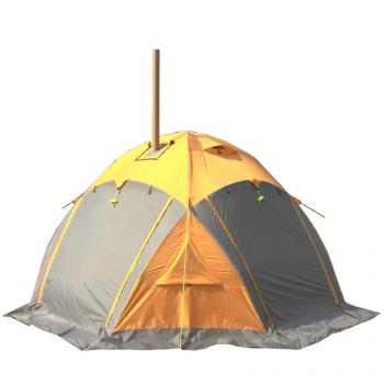 56 999 р. Шатер автомат Maverick Cosmos Thermal - под отопление (желто-серый) Maverick Tent m-t-yg-010  с доставкой в г. Керчь. Увеличить фотографию 2