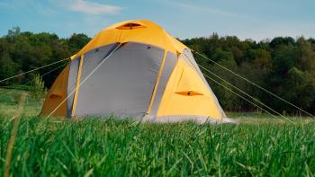 56 999 р. Шатер автомат Maverick Cosmos Thermal - под отопление (желто-серый) Maverick Tent m-t-yg-010  с доставкой в г. Керчь. Увеличить фотографию 11