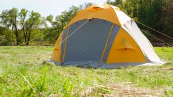 56 999 р. Шатер автомат Maverick Cosmos Thermal - под отопление (желто-серый) Maverick Tent m-t-yg-010  с доставкой в г. Керчь. Увеличить фотографию 10