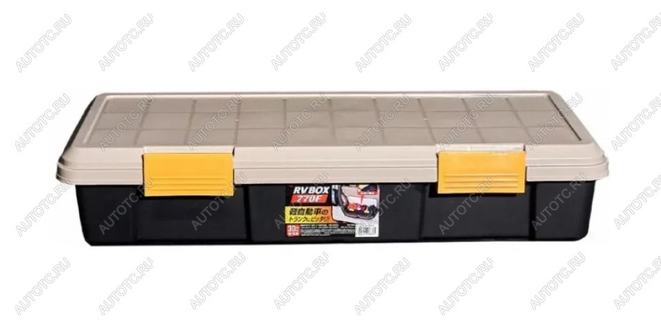 2 679 р. Ящик экспедиционный IRIS RV BOX 770F, 22 литра, ORCHERBLACK, 77x32x15,5 см. IRIS OHYAMA rv770fo  с доставкой в г. Керчь