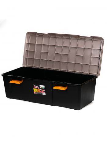 5 399 р. Ящик экспедиционный IRIS RV BOX 900D ORCHERBLACK 60 л 90x40x28 см IRIS OHYAMA rv900do  с доставкой в г. Керчь. Увеличить фотографию 2