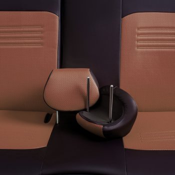 4 999 р. Комплект чехлов для сидений (РЗСиС 50/50, 2П Илана+Орегон) ТУРИН Lord Autofashion  Chery Tiggo T11 (2005-2013) дорестайлинг (черный, вставка темно-коричневый)  с доставкой в г. Керчь. Увеличить фотографию 7