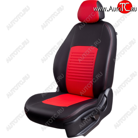 9 449 р. Комплект чехлов для сидений, (РЗСиС 60/40 Илана+Орегон) ТУРИН Lord Autofashion  Chevrolet Niva  2123 (2002-2020) дорестайлинг, рестайлинг (черный, вставка красная, строчка красная)  с доставкой в г. Керчь