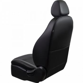 9 499 р. Комплект чехлов для сидений (РЗС 60/40 2Г Илана+Орегон ) ТУРИН-3 Lord Autofashion  Hyundai Creta  GS (2015-2021) дорестайлинг, рестайлинг (черный, вставка черная, строчка черная)  с доставкой в г. Керчь. Увеличить фотографию 7