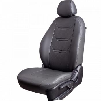 Комплект чехлов для сидений (РЗСиС 40/60 3Г Орегон) ТУРИН-2 Lord Autofashion KIA Ceed  1 ED (2006-2012) дорестайлинг универсал, дорестайлинг, хэтчбэк 5 дв., рестайлинг универсал, рестайлинг, хэтчбэк 5 дв. (серый, вставка серая, строчка серая)