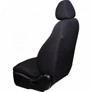 5 799 р. Комплект чехлов для сидений (РЗС 40/60 2Г жаккард) Турин Lord Autofashion KIA Cerato 2 TD седан (2008-2013) (черный, вставка серая Спинг-88, строчка черная)  с доставкой в г. Керчь. Увеличить фотографию 5