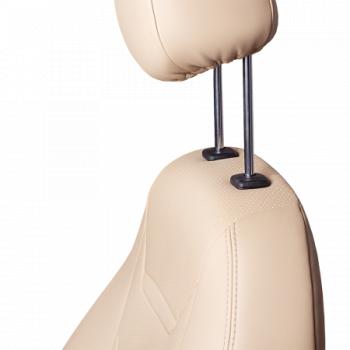 7 999 р. Комплект чехлов для сидений (РЗС 60/40+подлок. 3Г Орегон) ТУРИН-2 Lord Autofashion  Nissan Qashqai  2 (2013-2022) J11 дорестайлинг, J11 рестайлинг (бежевый, вставка бежевая, строчка бежевая)  с доставкой в г. Керчь. Увеличить фотографию 3