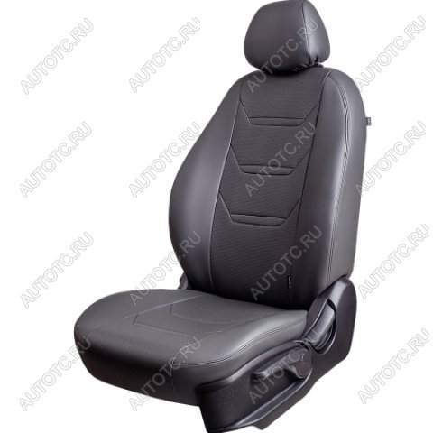 6 999 р. Комплект чехлов для сидений (РЗС 60/40+подлок. 3Г Орегон) ТУРИН-2 Lord Autofashion  Nissan Qashqai  2 (2013-2022) J11 дорестайлинг, J11 рестайлинг (серый, вставка серая, строчка серая)  с доставкой в г. Керчь