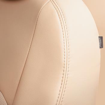 4 999 р. Комплект чехлов для сидений (к.Elegance РЗС 40/60 +подлокот. 3Г Илана+Орегон) ТУРИН СТ Lord Autofashion  Skoda Octavia  A7 (2012-2020) дорестайлинг лифтбэк, дорестайлинг универсал, рестайлинг лифтбэк, рестайлинг универсал (бежевый, вставка бежевая, строчка бежевая)  с доставкой в г. Керчь. Увеличить фотографию 6