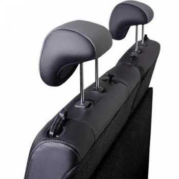 4 999 р. Комплект чехлов для сидений (РЗС 60/40 3Г Илана+Орегон) ТУРИН СТ Lord Autofashion  Suzuki Vitara  LY (2015-2025) дорестайлинг, рестайлинг (черный, вставка серая, строчка серая)  с доставкой в г. Керчь. Увеличить фотографию 6