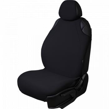 2 099 р. Универсальные чехлы сидений (майка 5 мест Трикотаж) Lord Autofashion   (черный)  с доставкой в г. Керчь. Увеличить фотографию 2