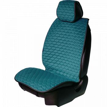 6 749 р. Накидка на сиденье (5 мест Афины) ТЕЙЛОР ст СОТА Lord Autofashion   (бирюзовый, строчка бежевая)  с доставкой в г. Керчь. Увеличить фотографию 2