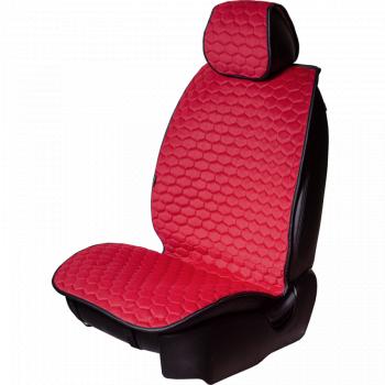 6 749 р. Накидка на сиденье (5 мест Афины) ТЕЙЛОР ст СОТА Lord Autofashion   (красный, строчка красная)  с доставкой в г. Керчь. Увеличить фотографию 5