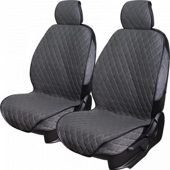 Накидка на сиденье (2 места Софа) ФЕНИКС ст РОМБ Lord Autofashion  (серый, строчка серая)