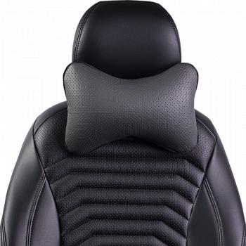 339 р.  Подушка-косточка (Илана+Орегон) Lord Autofashion   (серый, строчка серая)  с доставкой в г. Керчь. Увеличить фотографию 7