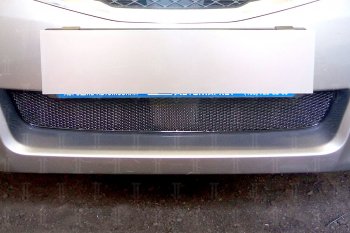4 099 р. Защитная сетка в бампер (низ, ячейка 4х10 мм) Стрелка11 Премиум Subaru Legacy BM/B14 дорестайлинг седан (2009-2013) (Чёрная)  с доставкой в г. Керчь. Увеличить фотографию 3