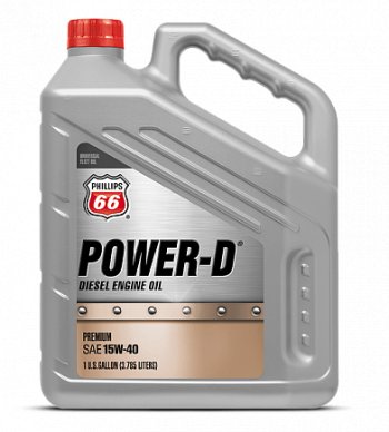 3 899 р. Масло Phillips 66 POWER-D DIESEL EO Motor Oil (CI4 +) 15W40 3.785 L CUMMINS 13812  с доставкой в г. Керчь. Увеличить фотографию 2
