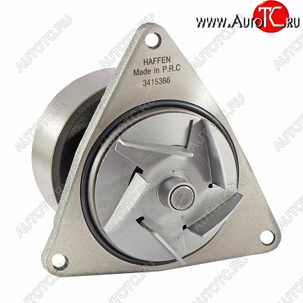 4 299 р. Насос водяной (Помпа) 6CT, ISLe (97 мм) 3415366 CUMMINS 0256  с доставкой в г. Керчь
