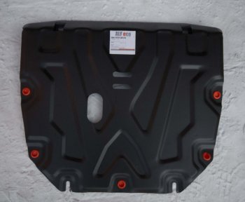 Защита картера двигателя и КПП (V-2,4) ALFECO Honda CR-V  RM1,RM3,RM4 (2014-2018) рестайлинг (Сталь 2 мм)