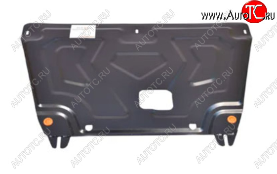 3 079 р. Защита картера двигателя и КПП (установка на штатные точки) Alfeco Hyundai Creta GS рестайлинг (2019-2021) (Сталь 2 мм)  с доставкой в г. Керчь