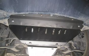 9 849 р. Защита картера двигателя (V-4,5) Alfeco  INFINITI FX45  S50 (2002-2009) дорестайлинг, рестайлинг (Алюминий 3 мм)  с доставкой в г. Керчь. Увеличить фотографию 2