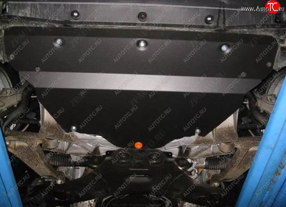 8 949 р. Защита картера двигателя (V-5,0) Alfeco  INFINITI FX50  S51 (2008-2014) дорестайлинг, рестайлинг (Алюминий 3 мм)  с доставкой в г. Керчь