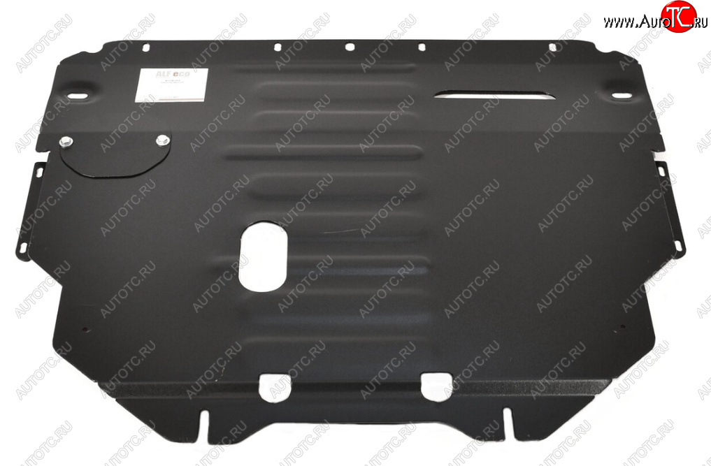 14 349 р. Защита картера двигателя и КПП (V-2,0AT) ALFECO  Geely Tugella  FY11,HPBA4 (2019-2025) дорестайлинг, рестайлинг (Алюминий 4 мм)  с доставкой в г. Керчь