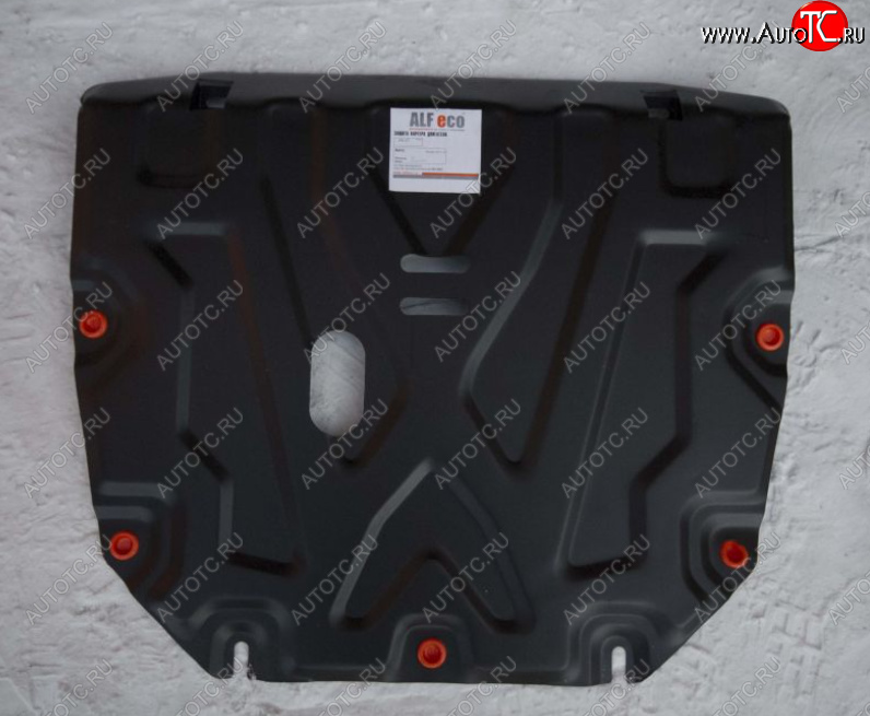 13 749 р. Защита картера двигателя и КПП (V-2,4) Alfeco  Honda CR-V  RM1,RM3,RM4 (2014-2018) рестайлинг (Алюминий 4 мм)  с доставкой в г. Керчь