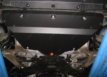 Защита картера двигателя (V-5,0) Alfeco INFINITI FX50  S51 (2008-2014) дорестайлинг, рестайлинг (Алюминий 4 мм)