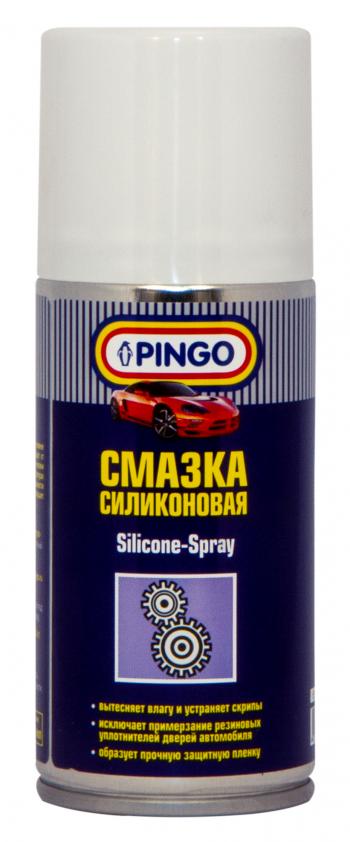 299 р. Силиконовая смазка  аэрозоль 150 мл Pingo 85060-0  с доставкой в г. Керчь. Увеличить фотографию 1