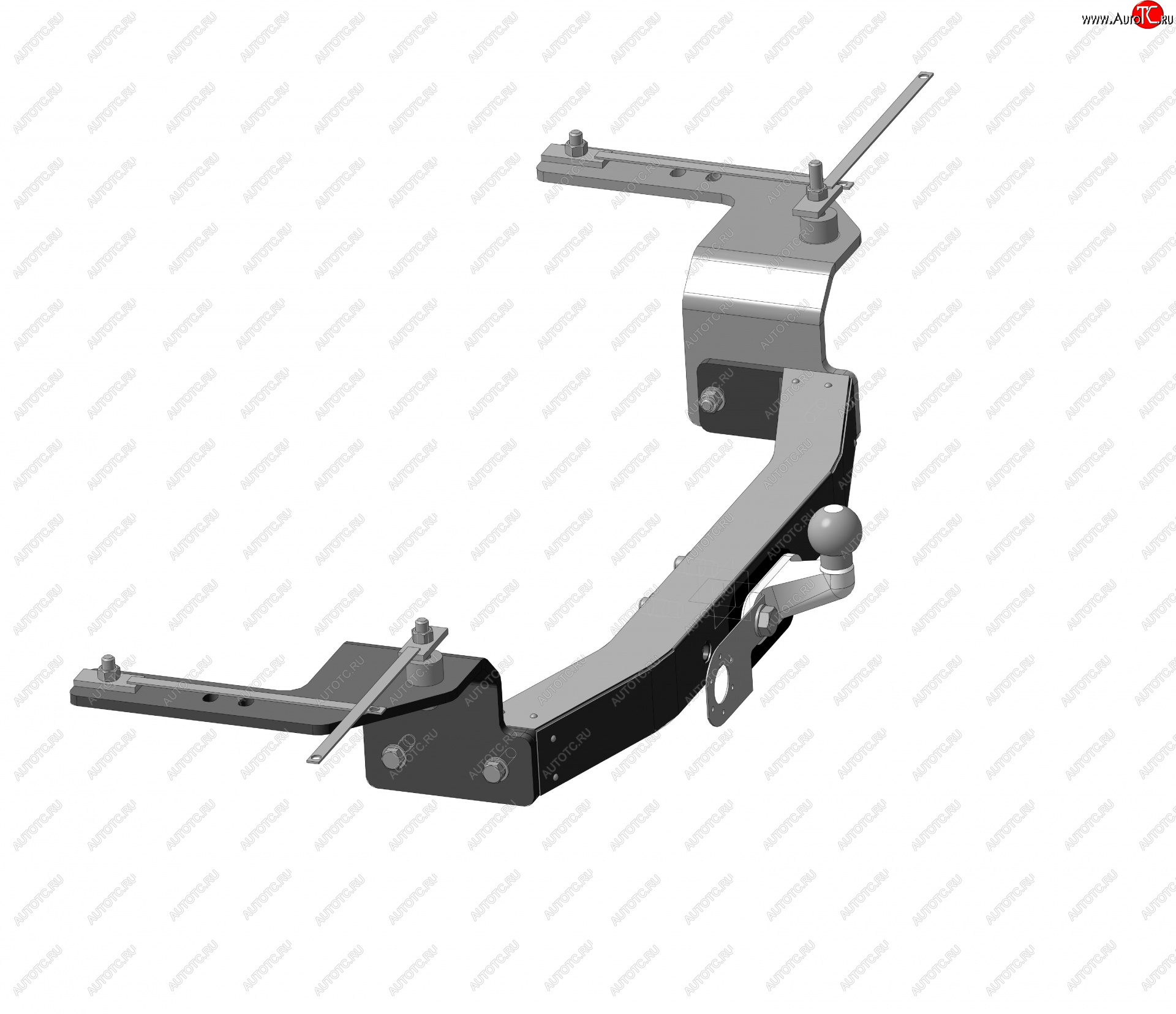 29 649 р. Фаркоп (включая Executive, Excalibur, TRD) Bosal-Oris Toyota Land Cruiser 200 1-ый рестайлинг (2012-2015) (стальной, шар F (C, F30))  с доставкой в г. Керчь