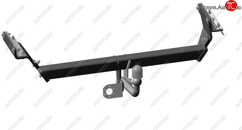 9 249 р. Фаркоп Bosal-Oris  Nissan Qashqai  2 (2013-2019) J11 дорестайлинг (стальной, шар A (F20))  с доставкой в г. Керчь