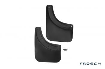 4 799 р. Брызговики задние VOLKSWAGEN TOUAREG, 2010-2015, 2015-2014 вн. 2 шт. (optimum) в коробке  Фольксваген Туарег FROSCH frosch.51.31.e13  с доставкой в г. Керчь. Увеличить фотографию 1
