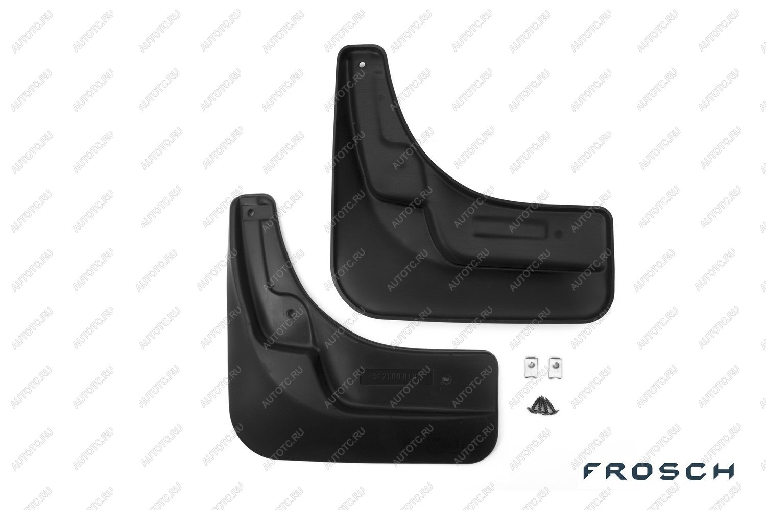 4 799 р. Брызговики передние VW Tiguan, 2007-2017, внед. (optimum) в коробке  Фольксваген Тигуан FROSCH frosch.51.21.f13  с доставкой в г. Керчь