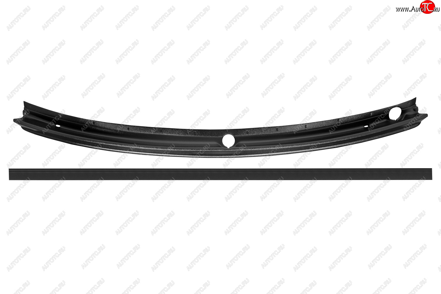 4 599 р. Жабо цельное без скотча для Nissan Terrano 2014-2015, 2016-˃, Renault Duster (I рест.) 2015-˃, шагрень  Ниссан Террано Русская Артель nr-159412  с доставкой в г. Керчь
