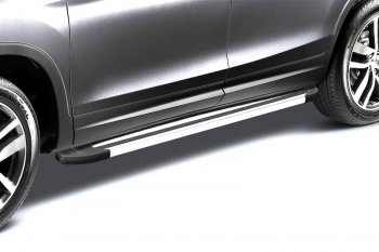 13 099 р. Комплект алюминиевых порогов Arbori Luxe Silver длина 1800мм без крепежа Arbori allsdl1800  с доставкой в г. Керчь. Увеличить фотографию 1