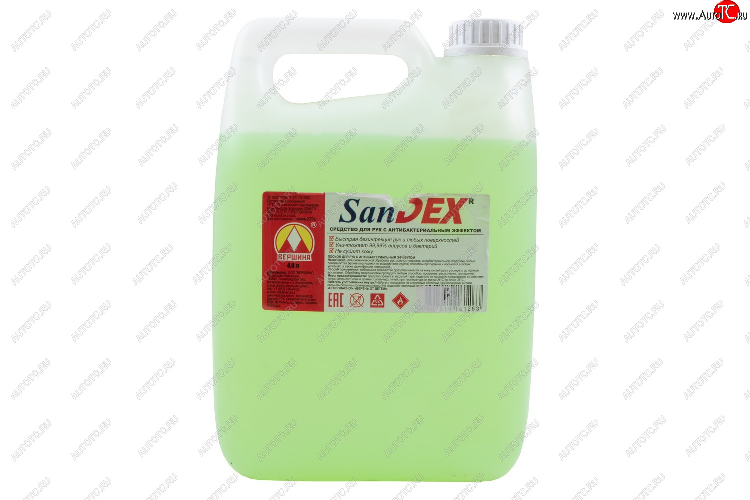 3 499 р. Средство для рук SanDex 4,0л (пндт) Autofamily afsz01.047  с доставкой в г. Керчь